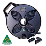 Load image into Gallery viewer, Flat Out 25mm Sullage Hose: 9m on Narrow Multi-Reel