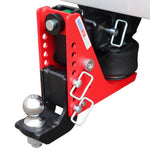 Load image into Gallery viewer, Shocker 14K 8-Hole Air Receiver Hitch (6,350kg) KIT RED