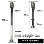 Load image into Gallery viewer, Black Jack Trailer Jack Maxi 1001