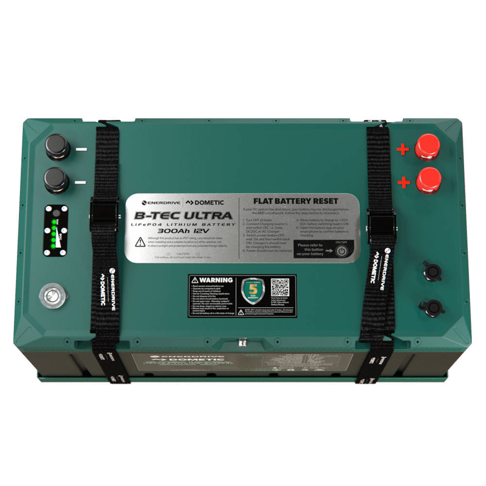 Enerdrive B-TEC Ultra 300Ah 12V Lithium Battery