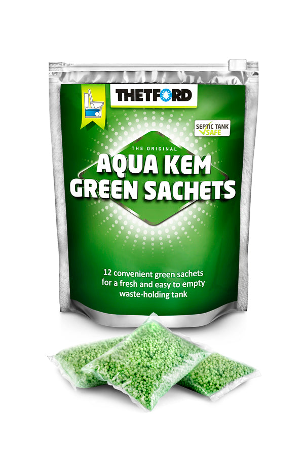 Thetford Aqua Kem Green Sachets 12 pack