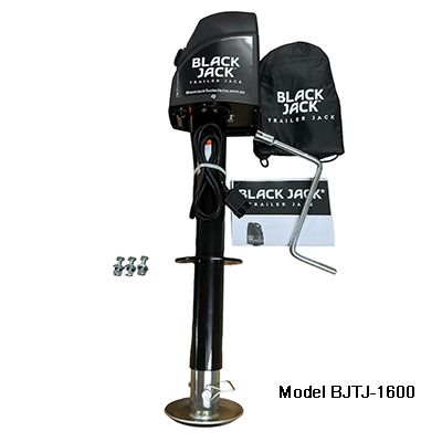 Black Jack Trailer Jack - BJTJ-1600 - Electric powered Caravan and Trailer Jack