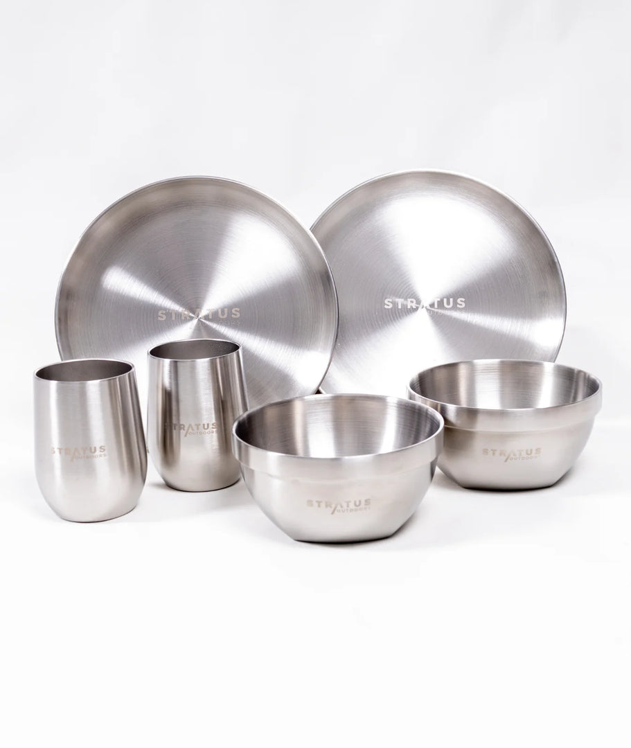 Stratus Outdoors - Dinnerware Twin Set