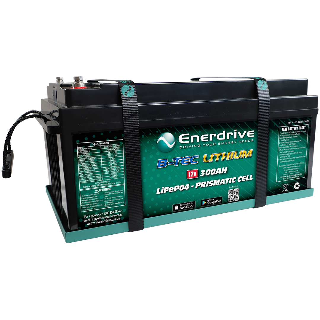 Enerdrive B-TEC 300Ah 12V Lithium Battery