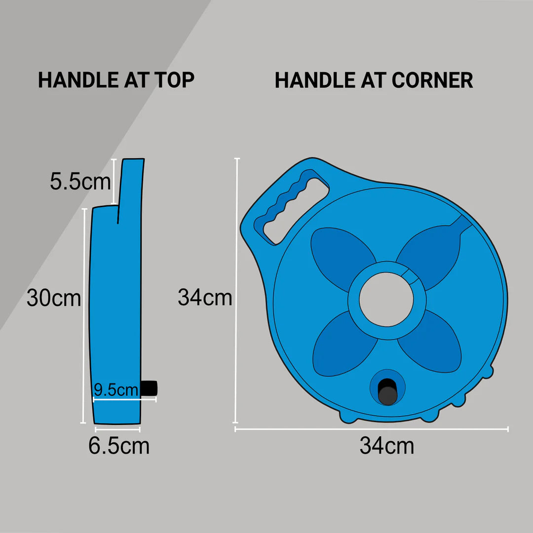 Flat Out 7.5m Drink Water Hose on Compact Multi-Reel