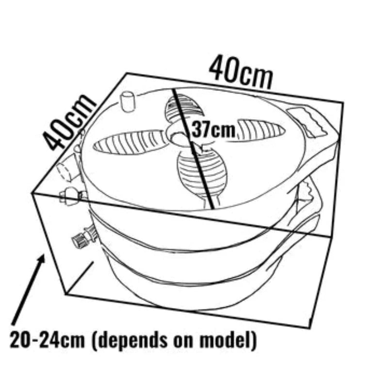 Flat Out 12.5m Premium Drink Water Hose on Multi-Reel Narrow