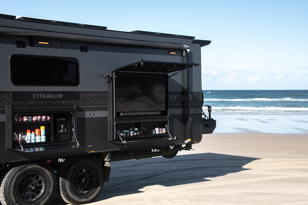 Manufacturing Caravan Rear Bar Wolf Fabrication Caravan Rear Bar - Install or Delivery Available – Campera
