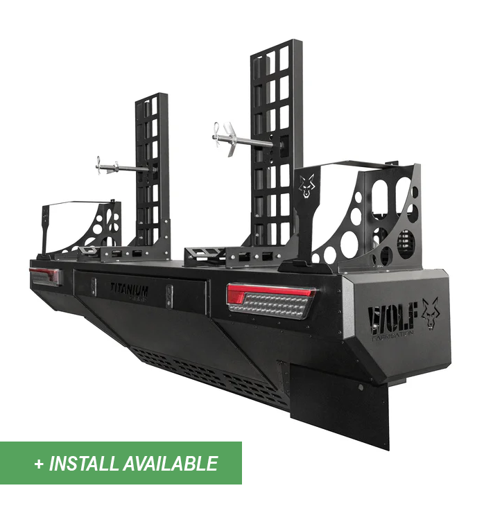 Manufacturing Caravan Rear Bar Wolf Fabrication Caravan Rear Bar - Install or Delivery Available – Campera