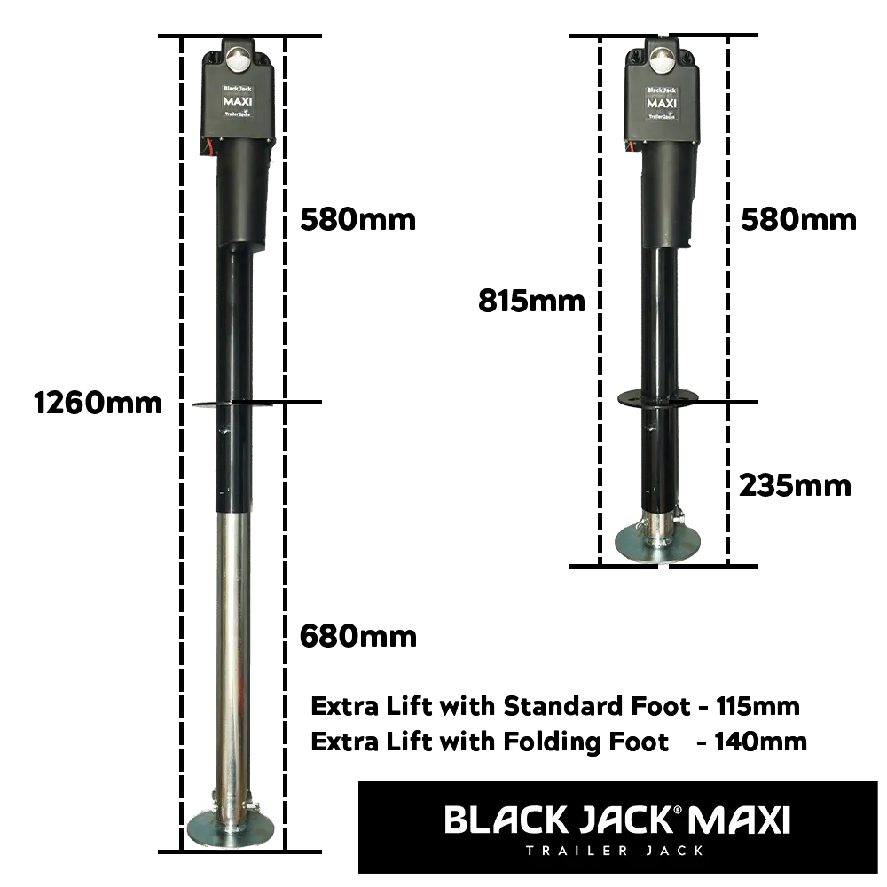 Black Jack Trailer Jack – Maxi 1001