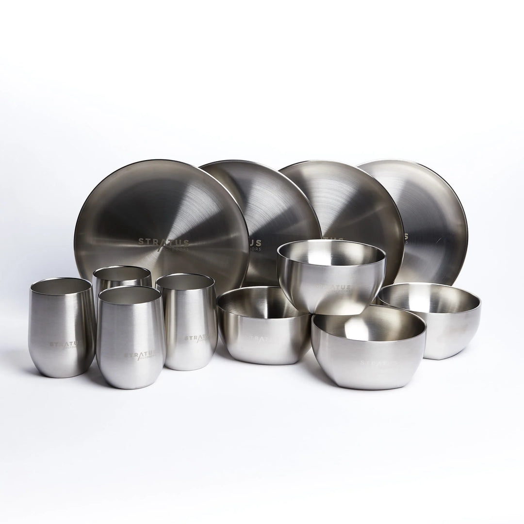 Stratus Outdoors - Dinnerware Family Set