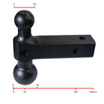 Load image into Gallery viewer, Gen Y 2&quot;shank 7,000kg Replacement Versa-Ball Mount (50mm &amp; 70mm)
