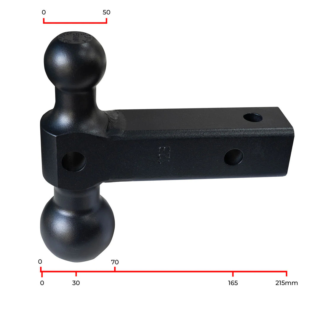 Gen Y 2"shank 7,000kg Replacement Versa-Ball Mount (50mm & 70mm)